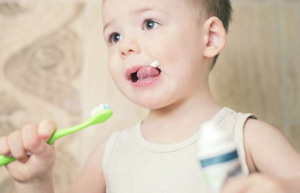 dentifricio fluoro bambini
